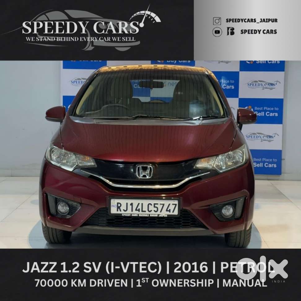 Honda Jazz 1.2 Sv I Vtec, 2016, Petrol