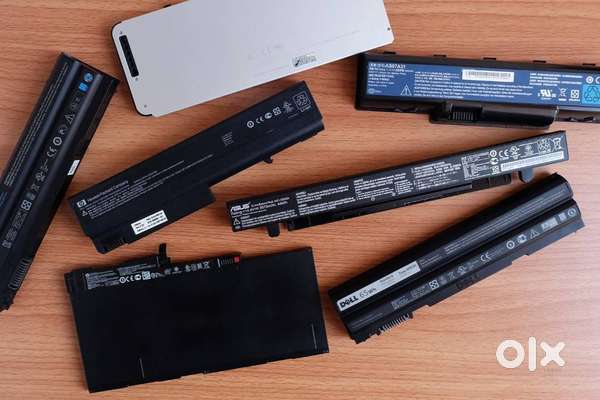 At Ahmedabad ALL MODELS LAPTOP BATTERIES AVAILABLE WITH 1 YEAR WARRANT