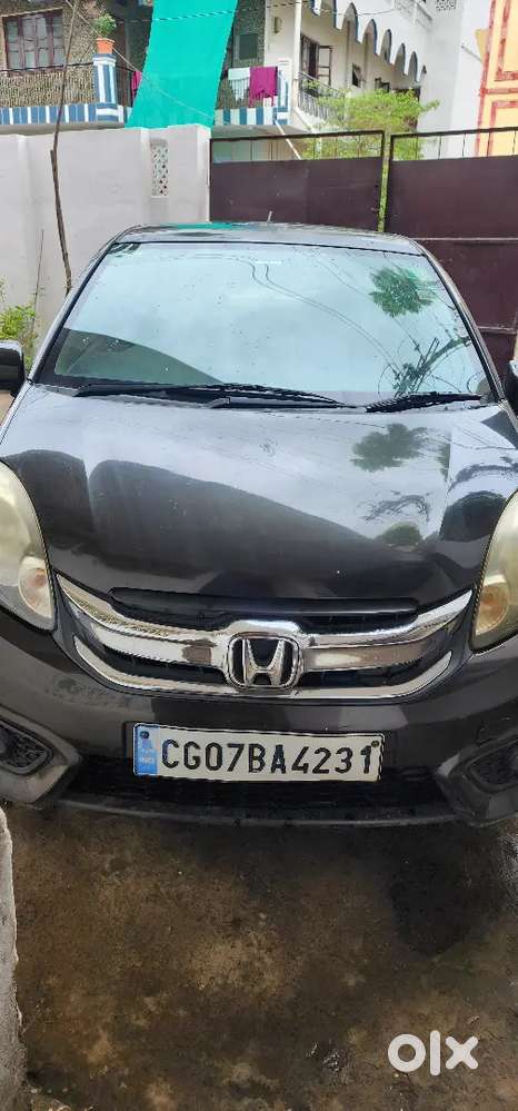 Honda Amaze In Golden Brown Colour In Well Condition