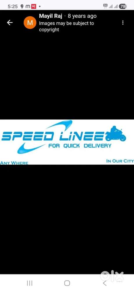 Speed line courier service