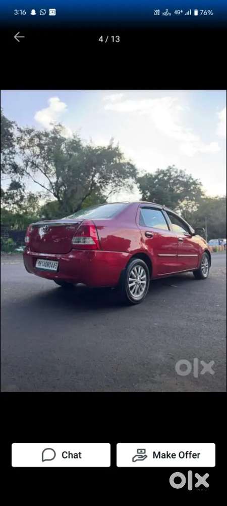 Toyota Etios Diesel 2012