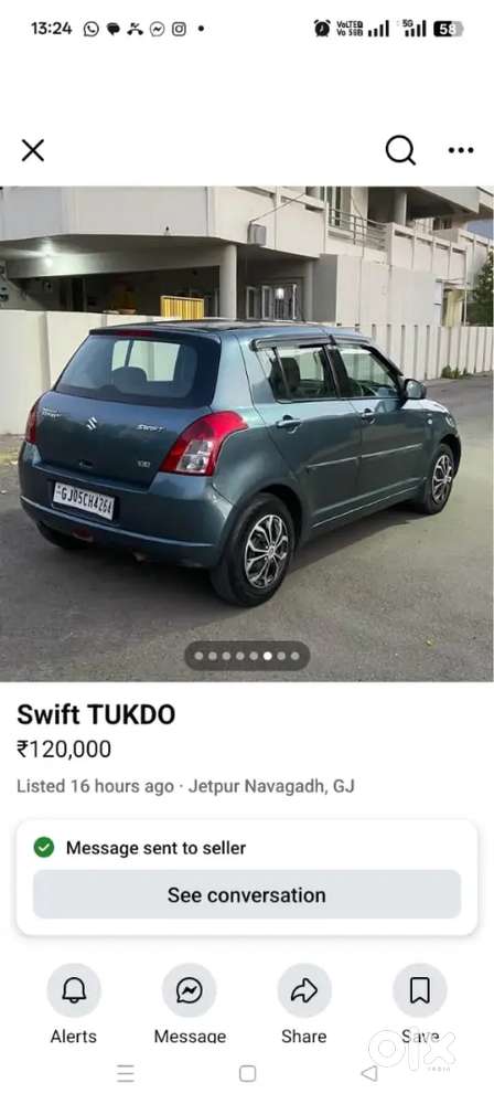 Maruti Suzuki Swift 2007 Cng & Hybrids 98000 Km Driven