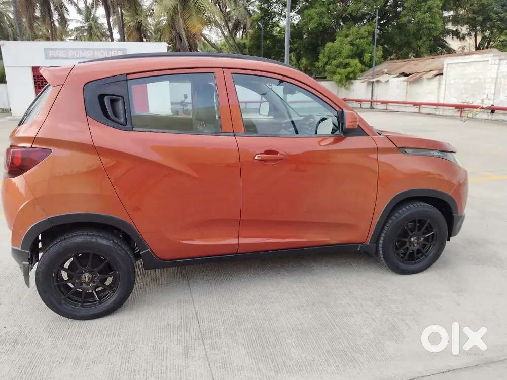 Kuv100 K4 Diesel Sport Orange Colour Coimbatore Registration 1st Owner