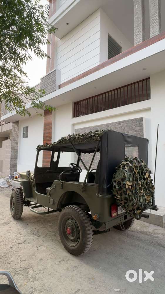 Willy Jeep Army Color All Original Power Stearing Bolero Turbo Engine