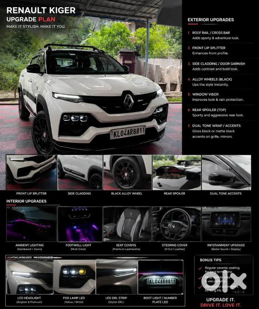 Renault Kiger Petrol Manual 2021 44000 Km Driven