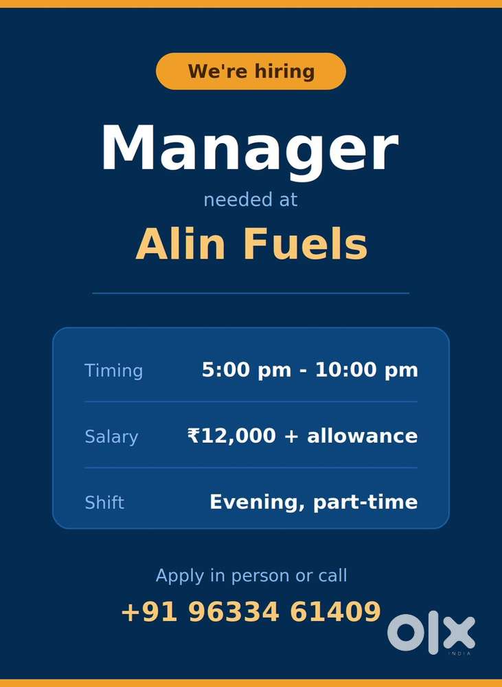 Front office Manager