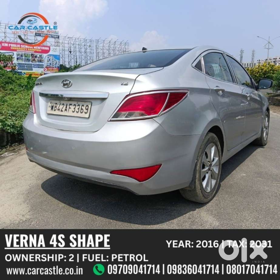 Hyundai Verna [ ] Fluidic 4s 1.6 Vtvt S, 2016, Petrol