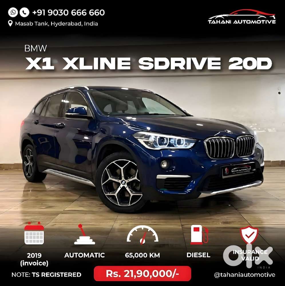 Bmw X1 2.0 Sdrive20d Xline, 2018, Diesel