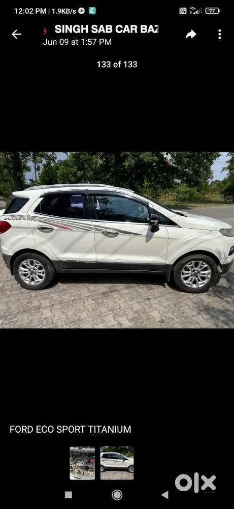 Ford Ecosport 2016 Diesel 98000 Km Driven