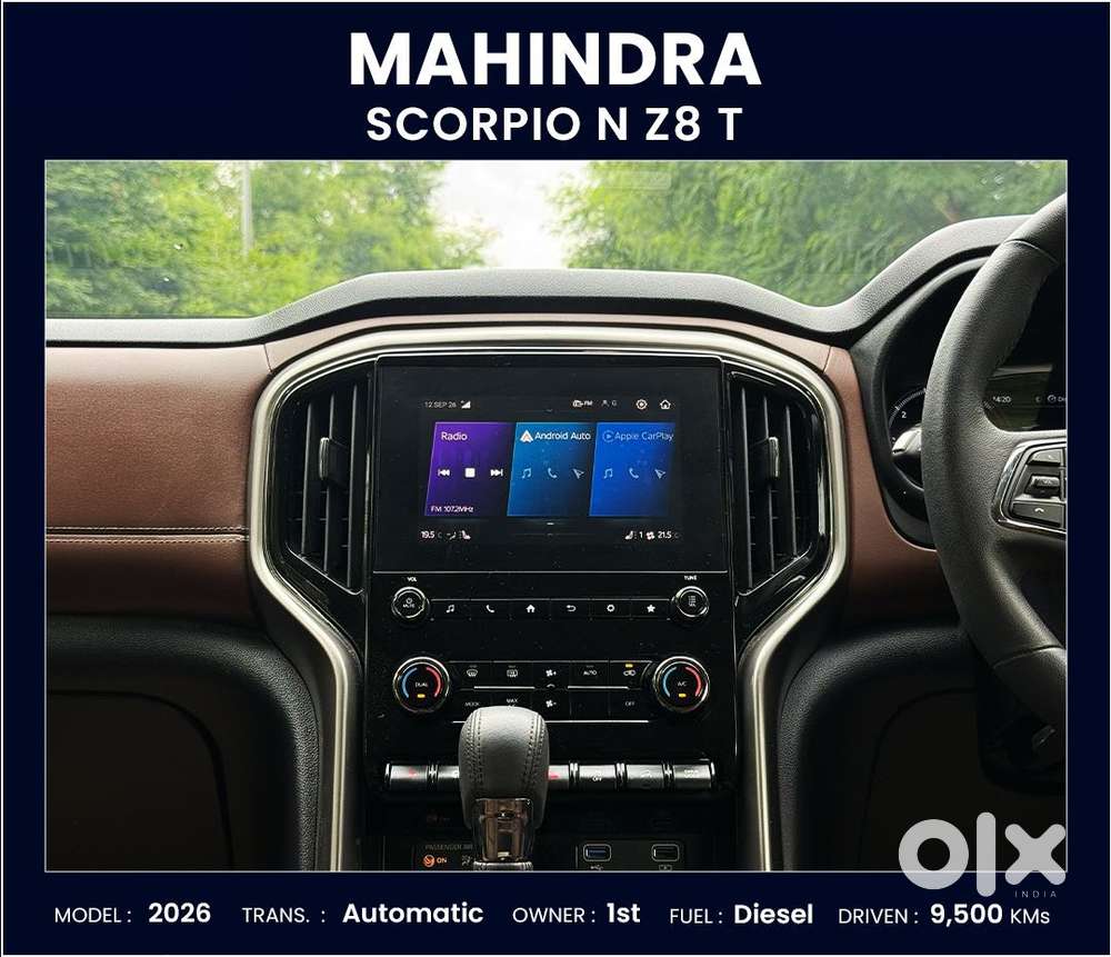 Mahindra Scorpio N Z8 L Diesel At 2wd 7 Str, 2026, Diesel