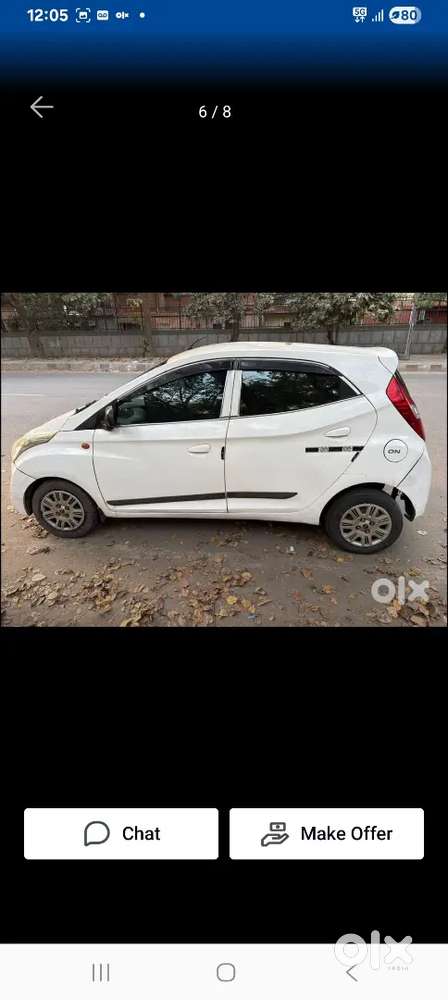 Hyundai Eon Magna 2nd Owner 2012