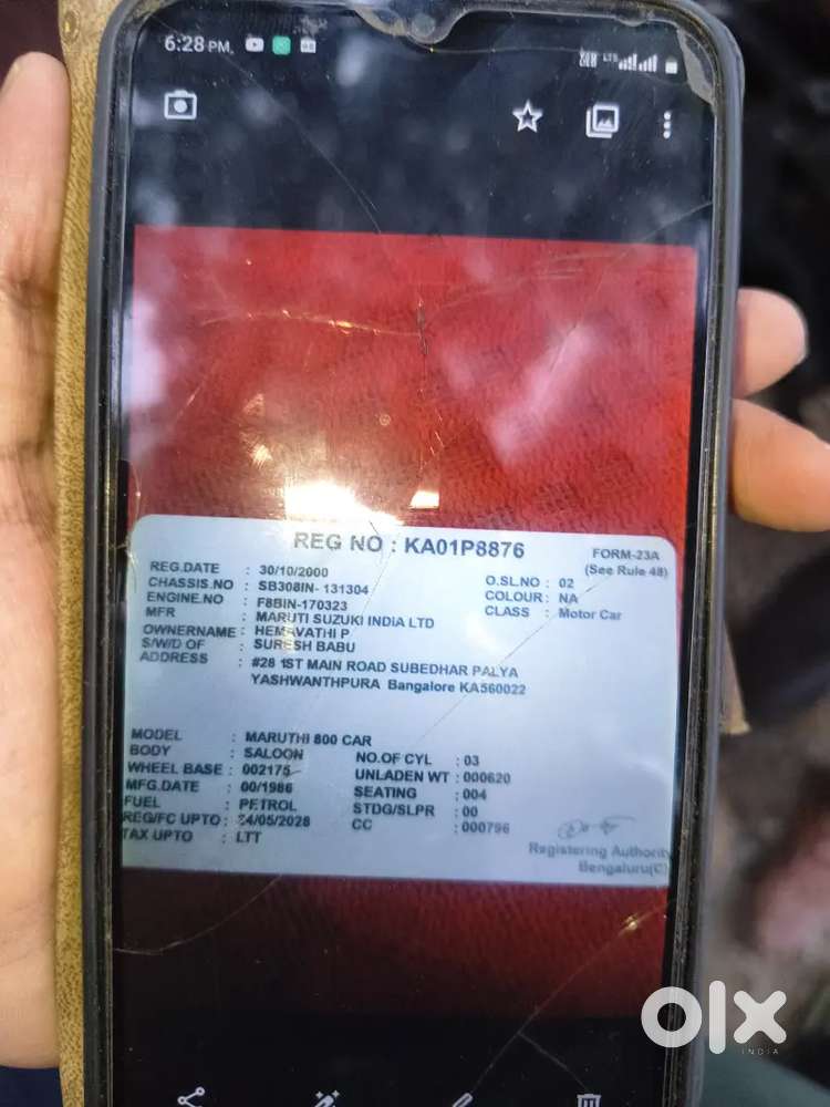 1986 Maruti Suzuki 800 Petrol Manual