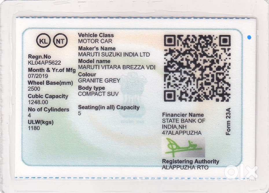 Maruti Suzuki Brezza Vdi, 2019, Diesel