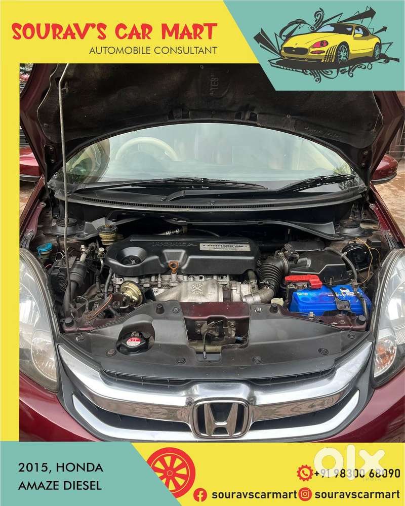 Honda Amaze S Mt I-dtec, 2015, Diesel