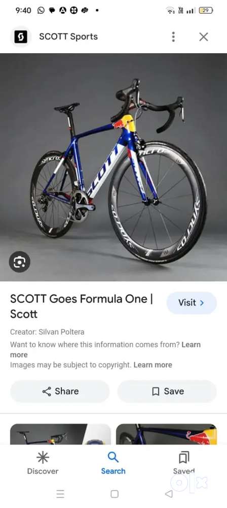 Scott red sales bull bike