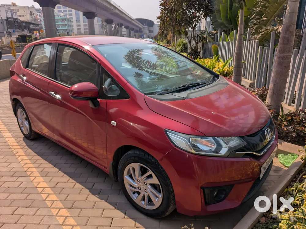Honda Jazz Red Cvt Petrol ( Company To Individual Transfer)