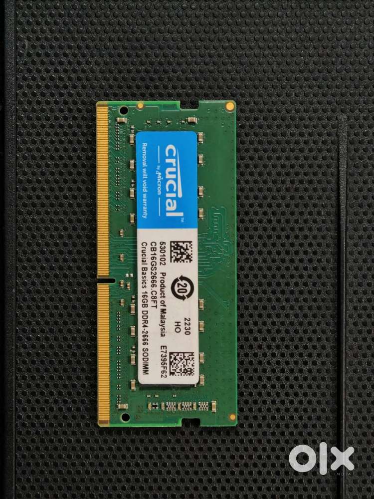 Crucial 16GB DDR4 Laptop RAM - 2666 MHz