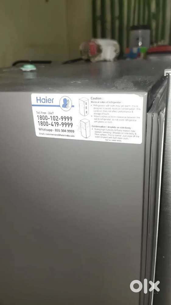 4 months old fridge haier