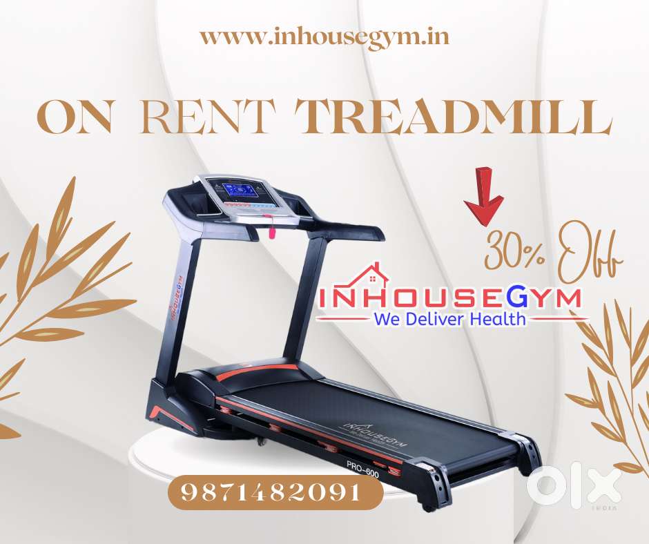 Treadmill on best sale rent olx