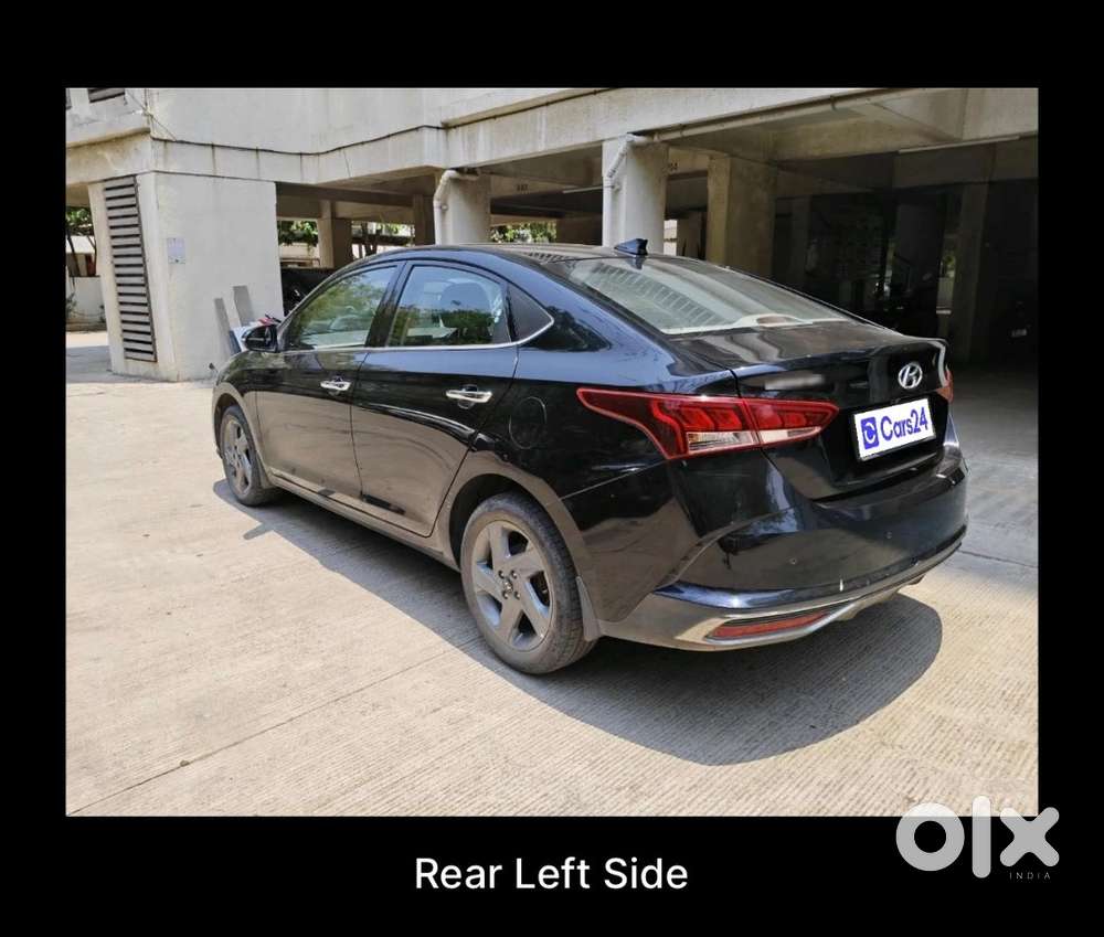 Less Driven Hyundai Verna 2021 Black 38500