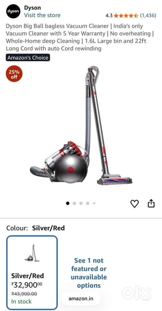Dyson Big Ball CY23 Vacuum Cleaner  Brand New Sealed  Bill+Warranty