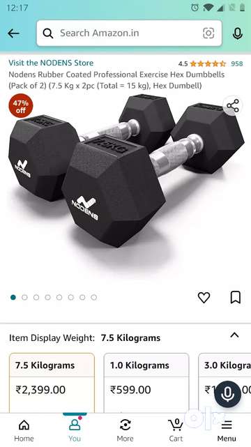 Nodens dumbbell online