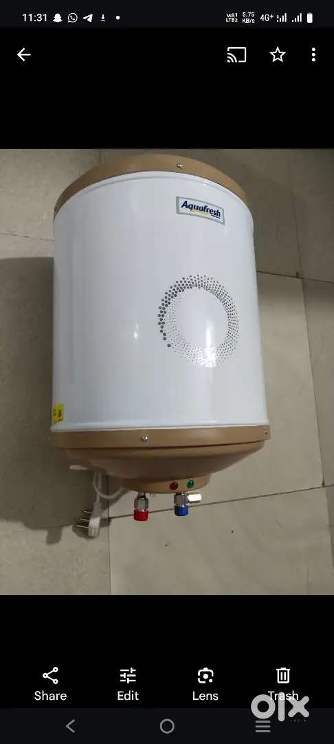 AQUAFRESH GEYSER 25LTR FIVE STAR WITH 5YEAR WARRENTY (RO 3199 /- ONLY)