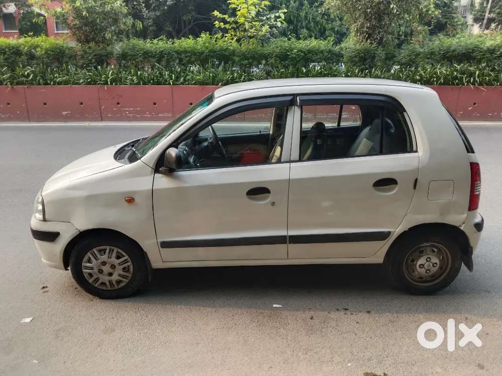 Hyundai Santro Xing Gl Plus White Colour Car In Good Condition
