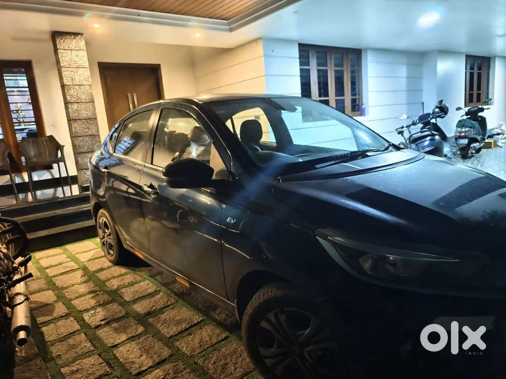 Rare Blue Colored Taxi Tata Tigor Ev 2024 Electric Well Maintained