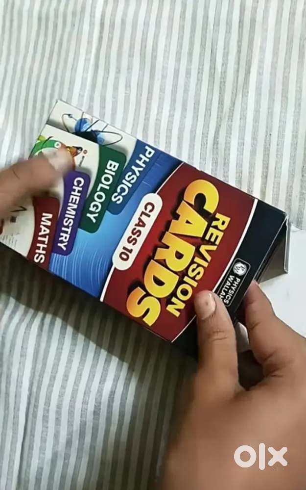 Pw rivision cards for class 10th