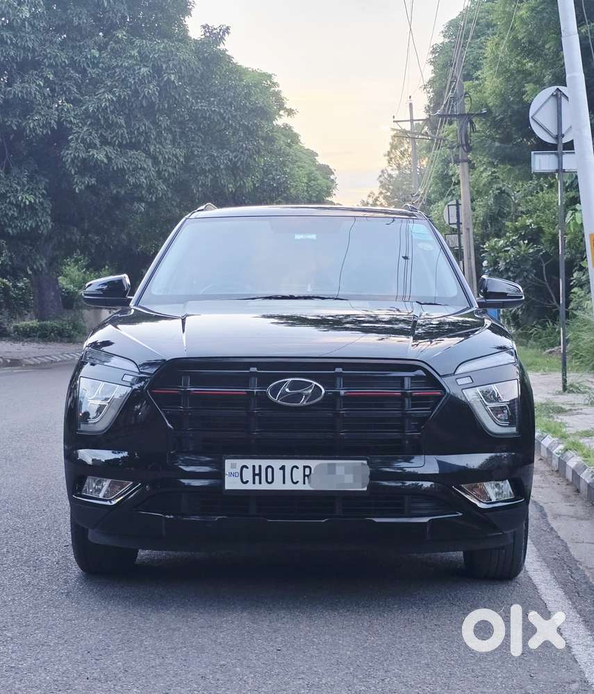 Hyundai Creta 1.5 S Plus Knight Petrol Dual Tone, 2023, Petrol