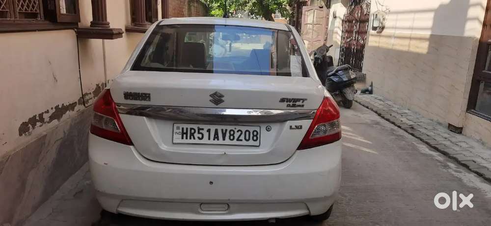 Swift Dzire Lxi 2013 Car