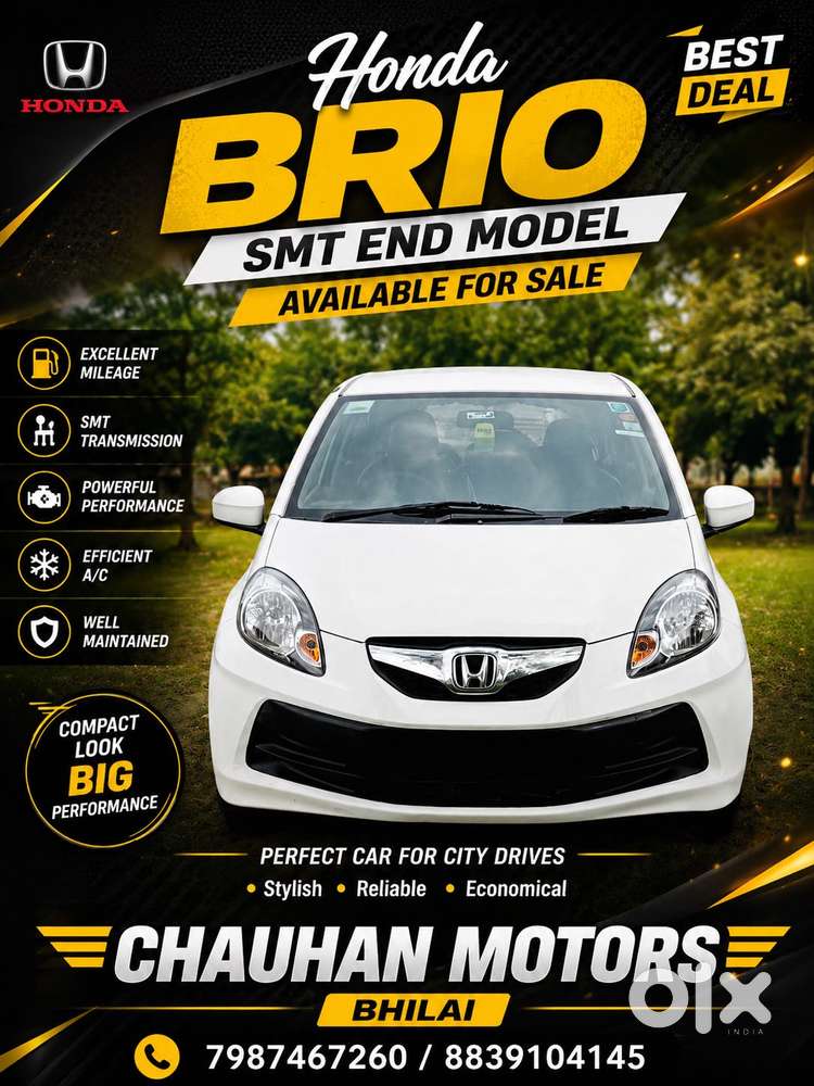 Honda Brio S Mt, 2013, Petrol