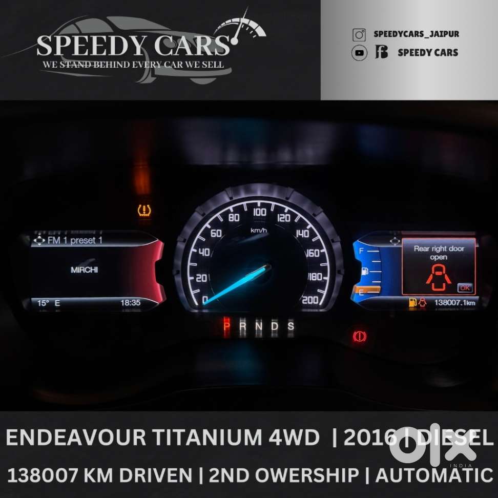 Ford Endeavour 3.2 Titanium 4x4 At, 2016, Diesel