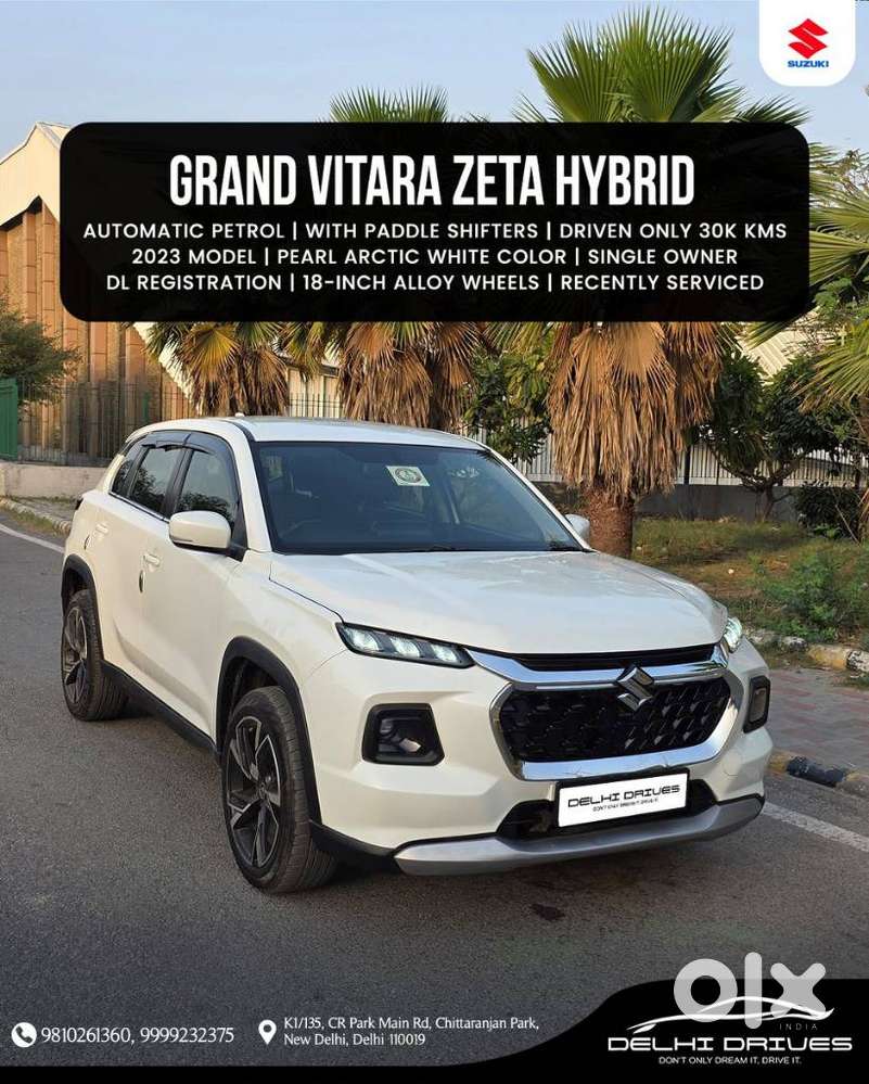 Maruti Suzuki Grand Vitara 1.5 Zeta Smart Hybrid At, 2023, Petrol
