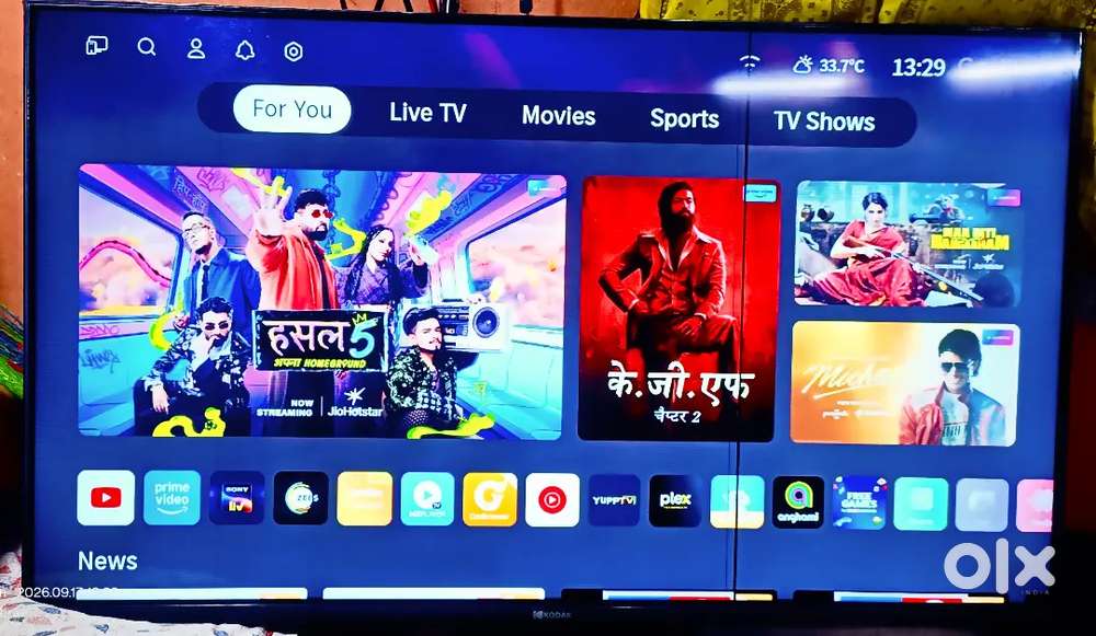 KODAK 43 INCH ANDROID SMART TV