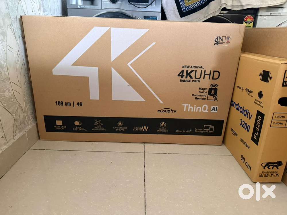 Lg webos 43 inch 4k qled seal pack with bill & warranty 2026 fresh