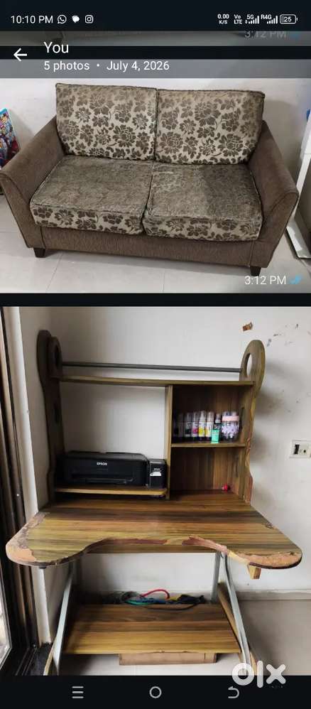 Sofa, Table & Chair &ndash; Urgent Sale