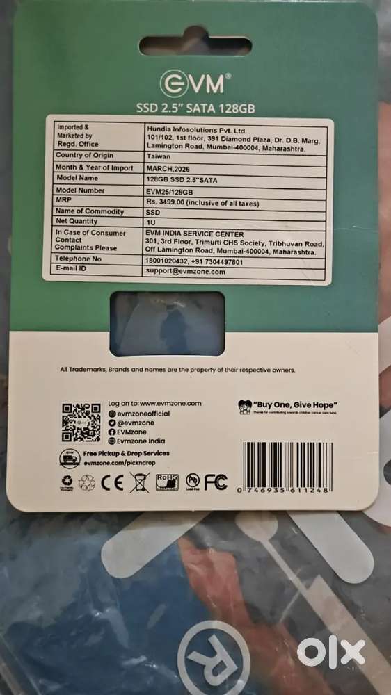 Ssd evm 128 gb