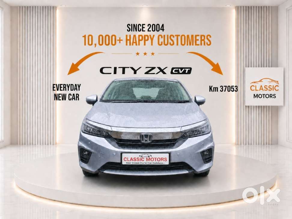 Honda City 1.5 Zx Cvt I-vtec, 2021, Petrol