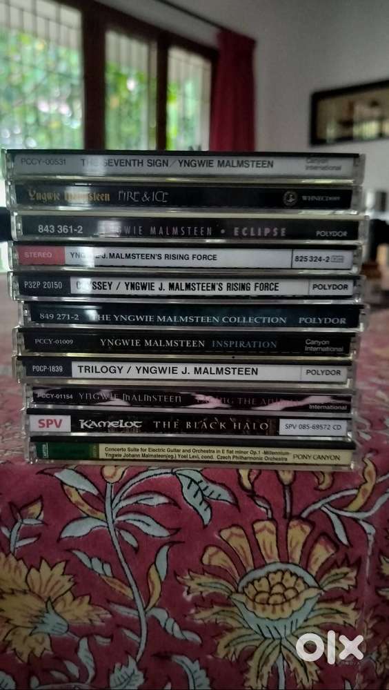Yngwie Malmsteen 10 cds rare ex condition/ japan versions