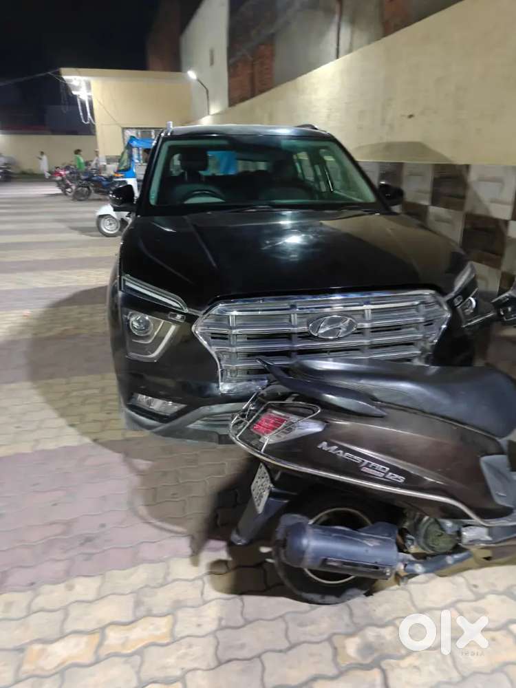 Creta Black Colour Vip Number 0012