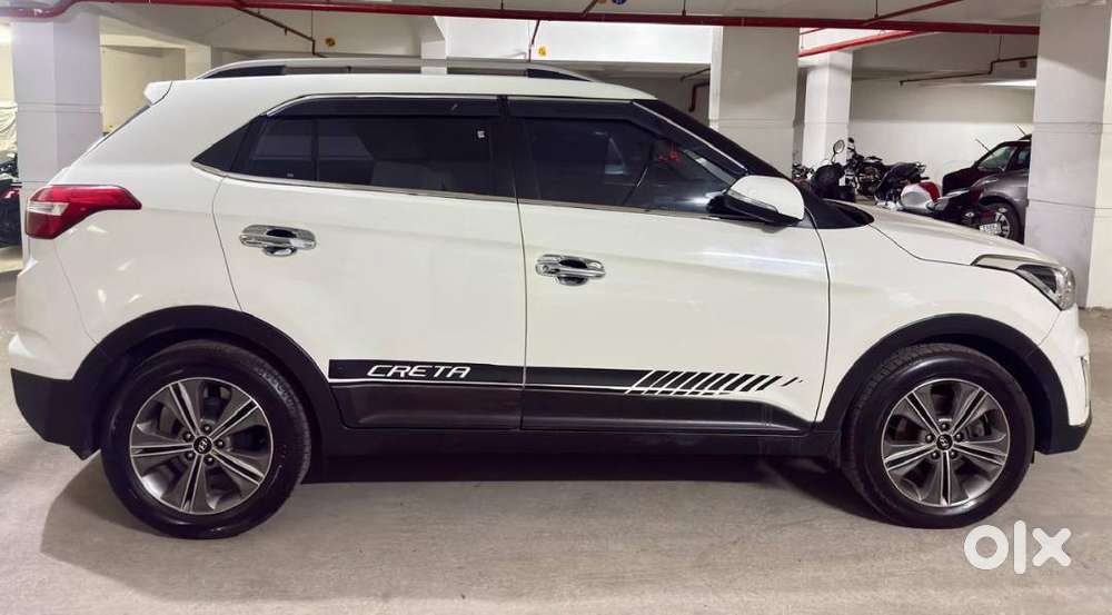 Hyundai Creta White Petrol Automatic