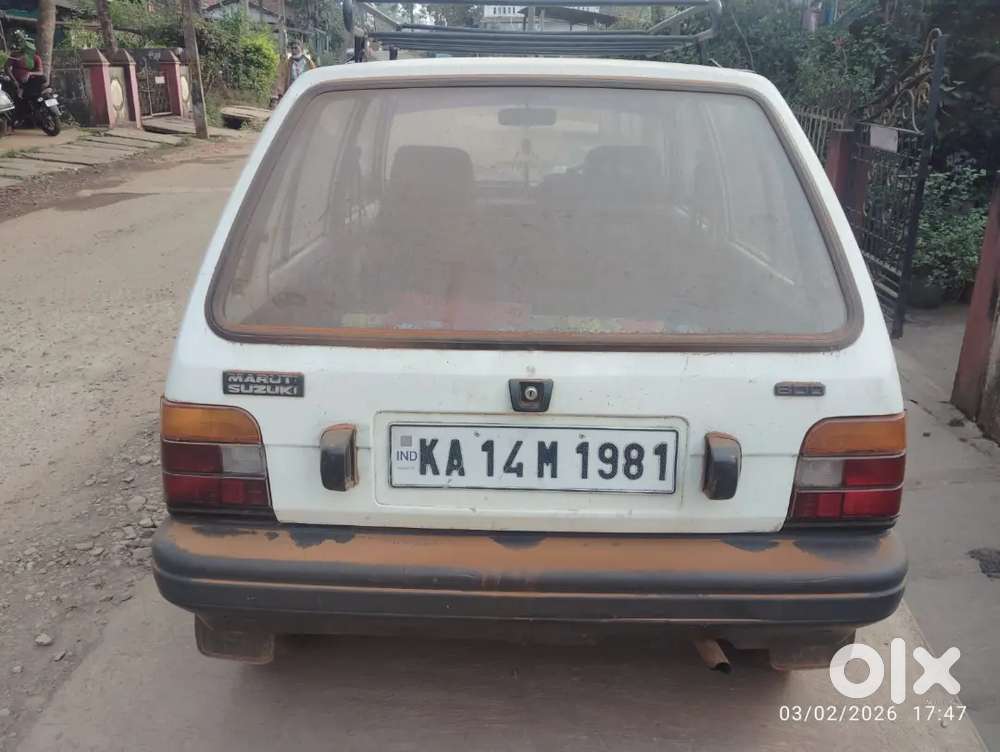 Maruti Suzuki 800 1996 Petrol Well Maintained