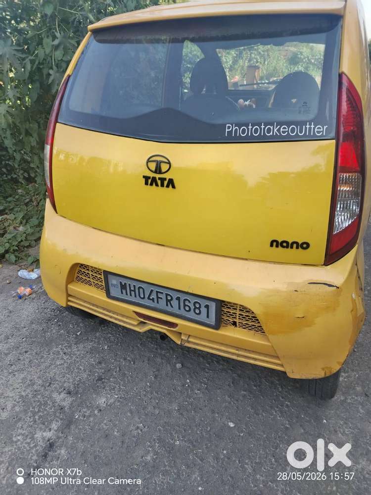 Tata Nano Yellow Colour