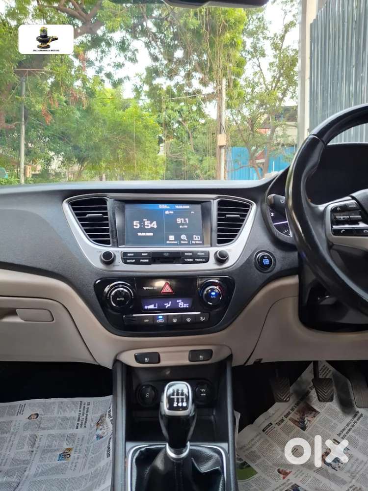 Hyundai Verna Fluidic 1.6 Vtvt Sx Opt, 2020, Petrol