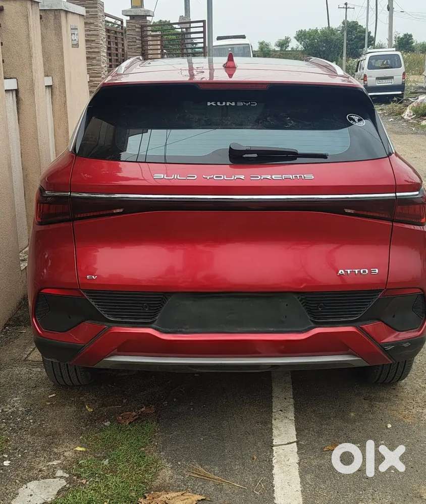 Byd Atto 3 Electric 2023 Red Color