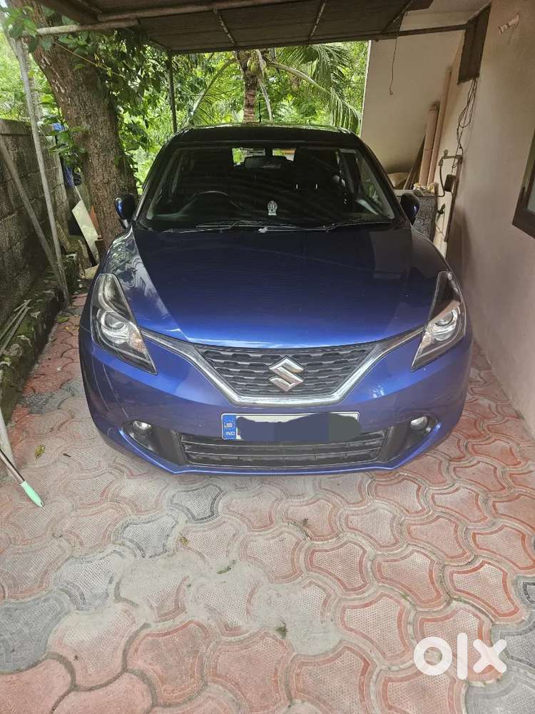 2017 Model Urban Blue Baleno Alpha Car In Perfect Condition For Sale