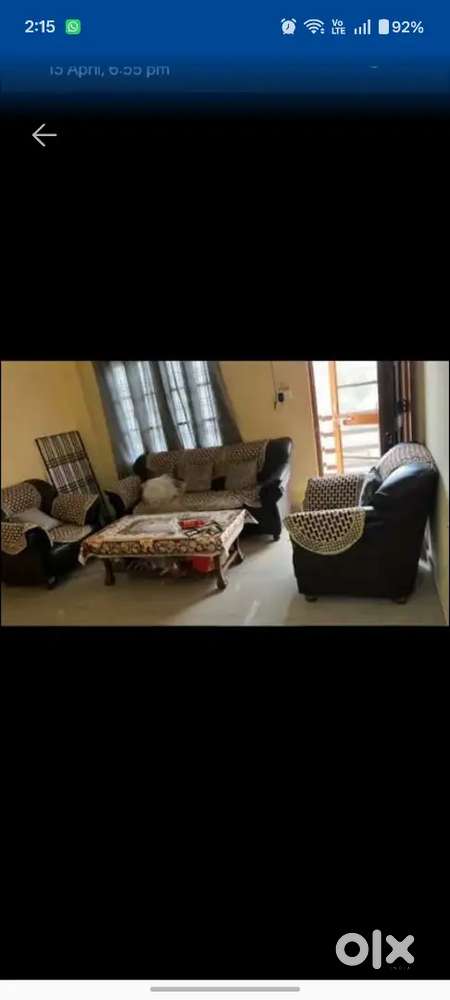 5 seater sofa with coffe table