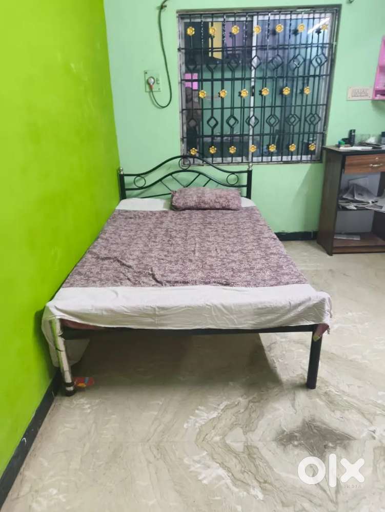 Cot and Bed - Double +office Desk